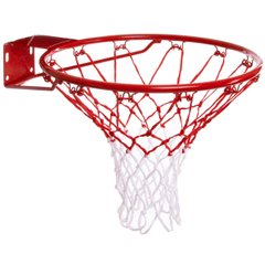 Кольцо баскетбольное с сеткой, диаметр кольца кольца 46,5см, толщина трубы 12мм, SP-Sport C-7035