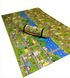 Детский коврик 1200×600×8мм, «Парковый городок», теплоизоляционный, развивающий, игровой коврик.