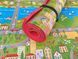 Детский коврик 1200×600×8мм, «Парковый городок», теплоизоляционный, развивающий, игровой коврик.