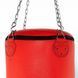 Боксерский мешок TitanFlex PVC 70&times;28 см, 16 кг, с цепями, красный