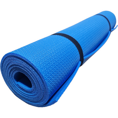 Каремат коврик для йоги и фитнеса 1800×600×5мм, Junior XL, синий
