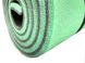 Килимок для йоги 1800×600×12мм, "Карпати" двошаровий, зелений, фіолетовий
