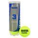 Мячи для падел тенниса, Teloon Padel, 3 шт, салатовые, TP-6063