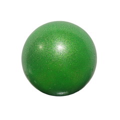 Мяч для художественной гимнастики 280гр, 17 см, зеленый