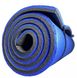 Уцінка - 2 сорт, каремат 1800х600х16 мм, двошаровий, товстий похідний килимок для туризму, синій/сірий
