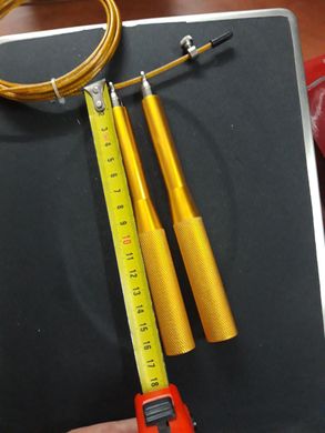 Скакалка швидкісна Кросфіт із підшипником і сталевим тросом алюмінієві ручки, Zelart