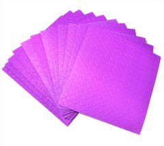 Коврик - пазлы теплый пол, "Purple" 12 элементов 50х50см, толщина 10мм