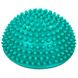Напівсфера масажна для розвитку почуття рівноваги балансувальна Balance Kit FI-0830 діаметр 16см Зелений