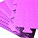 Килимок-пазли тепла підлога, "Purple" 12 елементів 50х50 см, товщина 10 мм, NEWDAY