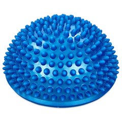 Напівсфера масажна для розвитку почуття рівноваги балансувальна Balance Kit FI-0830 діаметр 16см Синій