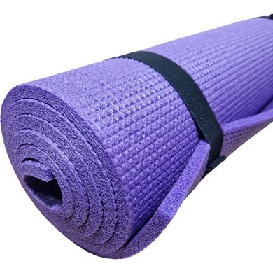 Каремат туристичний 1500х500х8мм, похідний, теплоізоляційний килимок дитячий, фіолетовий