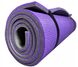 Коврик туристический двухслойный походный каремат 1800х600х10мм, фиолетовый/серый