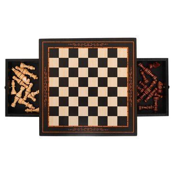 Магнитные деревянные шахматы со складной доской 30&times;30 см Xinliye W3302M