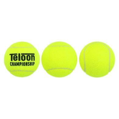 М&rsquo;ячі для великого тенісу 3 шт, салатові, "TELOON CHAMPIONSHIP", TL-6593