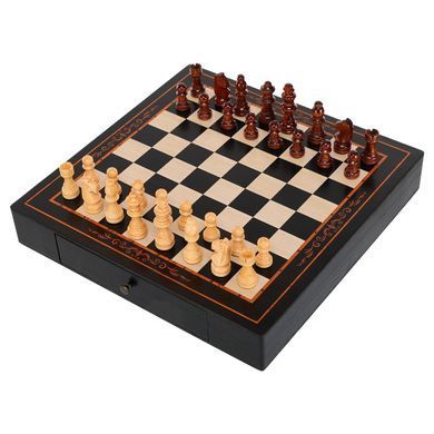 Магнитные деревянные шахматы со складной доской 30&times;30 см Xinliye W3302M