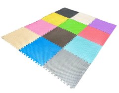 Дитячий килимок-пазл 12 частин 240х180х1см площа 4,32 м² на підлогу для повзання термокилимок пазли для дітей