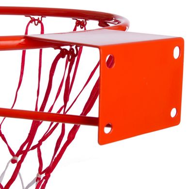 Кільце баскетбольне із сіткою, діаметр кільця кільця 45 см, товщина труби 16 мм, SP-Sport S-R2, NEWDAY