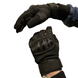 Рукавички тактичні чорні із закритими пальцями розмір XL, обхват долоні 22-24см, BC-8798