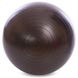 Мяч гимнастический диаметр 65см, фитбол для фитнеса и беременных, черный, ABS - система Anti-Burst, FI-1983