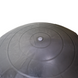 Фітбол сріблястий м'яч для фітнесу та вагітних гладкий глянсовий, діаметр 65 см, ABS - система антирозрив