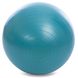 Мяч гимнастический диаметр 65см, фитбол для фитнеса и беременных, бирюзовый, ABS - система Anti-Burst, FI-1983