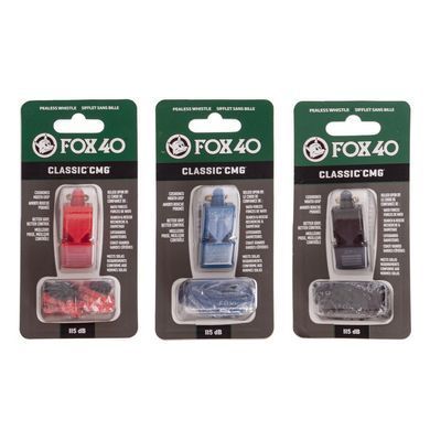 Свисток судейский пластиковый FOX40 Classic CMG, Синий