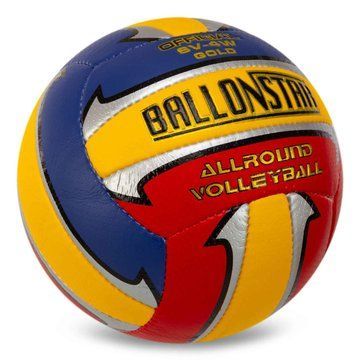 М&rsquo;яч волейбольний BALLONSTAR №5, PU, ручний шов, для залу та вулиці LG-2080