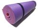 Каремат туристичний, 2 сорт, Уцінка, 1800х600х10мм, двошаровий, похідний килимок, фіолетовий/рожевий