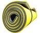 Килимок туристичний 10 мм двошаровий універсальний для походу і туризму 1800х600 мм, Yellow/Gray, NEWDAY