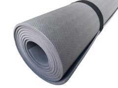 Килимок для йоги та фітнесу 1500×600×3 мм EVA, нековзний, сірий, NEWDAY