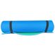 Килимок туристичний двошаровий похідний каремат 1800х600х10мм, синій/зелений, NEWDAY