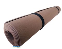 Коврик для йоги и фитнеса «NEWDAY» 1800×600×3мм, EVA, нескользящий, коричневый