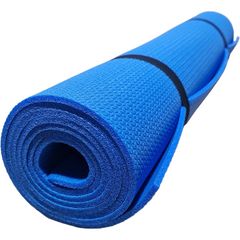 Уценка - 2 сорт, каремат для йоги и фитнеса 1800×600×5мм, Junior XL, синий