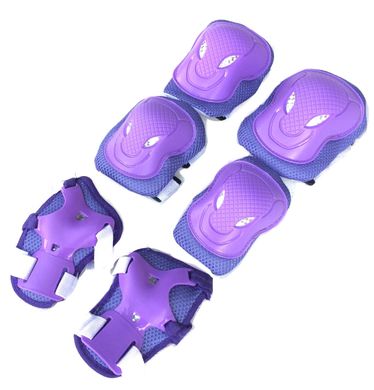 Комплект защиты BS Kids 3 в 1 размер М Фиолетовый