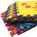 Дитячий розвивальний килимок-пазл "Карнавал" 30х30 см, 12 елементів, Термоизол-К