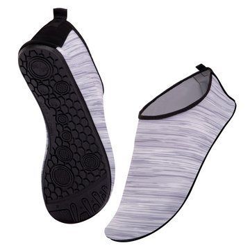 Женские коралки р.40-41, стелька 26-27cм, XXL, обувь "Skin Shoes" тапочки для пляжа и бассейна PL-0419-GR