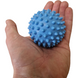 М'яч масажний блакитний, діаметр 70 мм, голчастий тактильний м'ячик, для дітей та дорослих BS-8856