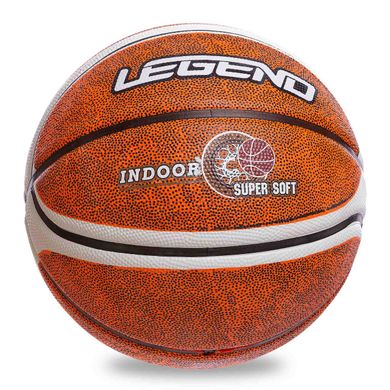Мяч баскетбольный зал/улица №7 LEGEND оранжевый, BA-1912