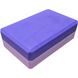 Блок для йоги двухцветный - розово/фиолетовый, йога блоки пропсы, FI-1713