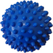 Мяч массажный синий, диаметр 70 мм, игольчатый тактильный мячик, для детей и взрослых BS-8856
