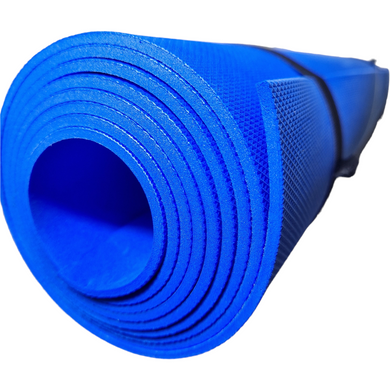 Коврик для йоги и фитнеса «NEWDAY» 1800×600×3мм, EVA, нескользящий, синий