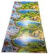 Дитячий килимок 3000×1200×12 мм, «Мадагаскар», теплоізоляційний, розвивальний, ігровий килимок., Вердани
