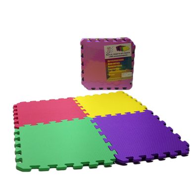 Дитячий килимок-пазли 12 елементів, 30х30см, Термоизол-К