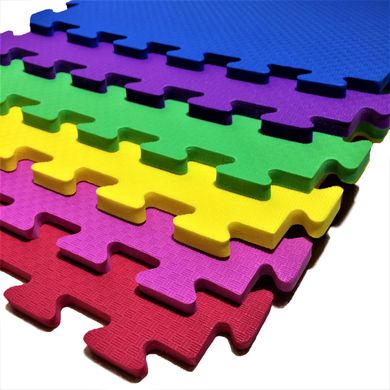Дитячий килимок-пазли 12 елементів, 30х30см, Термоизол-К