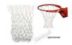 Баскетбольна сітка Антимороз UR (поліамід, d-3,5 мм), NEWDAY