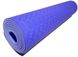Якісний килимок для йоги та фітнесу нековзний 1830×610×6мм, tpe-tc - теплий, NEWDAY
