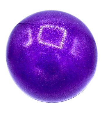 М'яч художньої гімнастики 280 г, 17 см Фіолетовий, Zelart