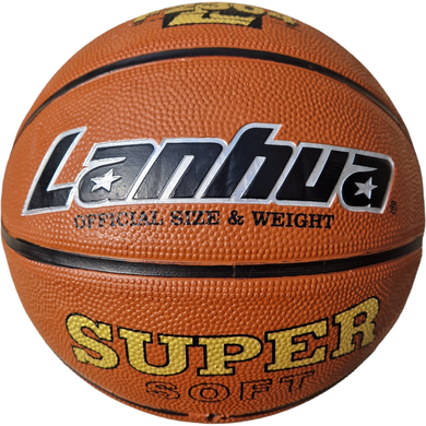 Мяч баскетбольный зал/улица №7 LANHUA, коричневый, F2304