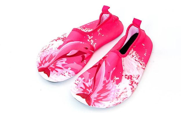 Детская обувь "Skin Shoes Дельфин" тапочки для кораллов и бассейна