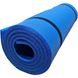 М'який килимок для фітнесу та йоги 1800×600×10мм, синій, Туреччина